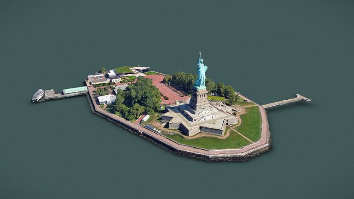 statute of liberty 3D Model