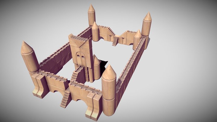 Wk7 Castle 3D Model
