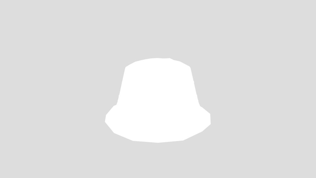 Casual Bucket Hat Dark Fabric