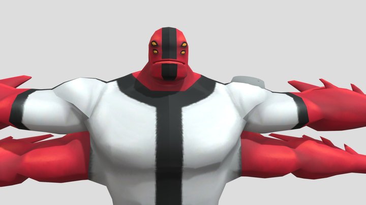 Fourarms Ben 10 OS 3D Model