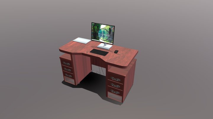 Office set 3D Model