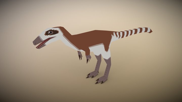 Sinosauropteryx 3D Model