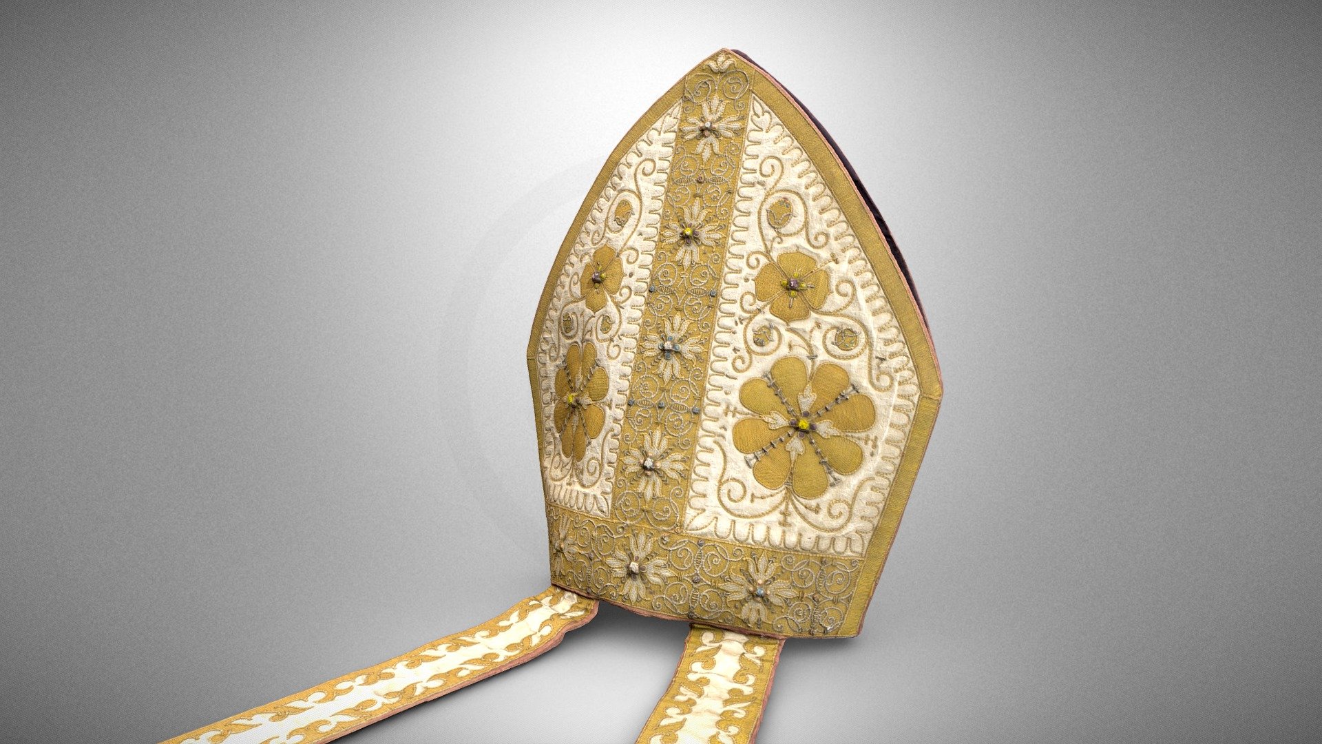 The miter of Abbot Ponętowski