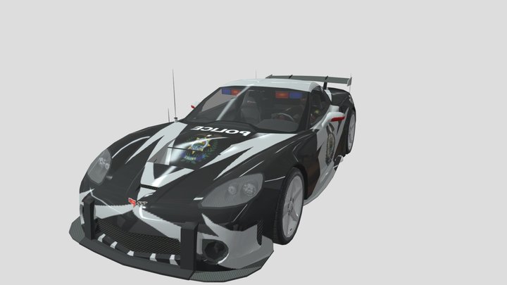 chevrolet corvette cross edition – Modello 3D gratuito STL