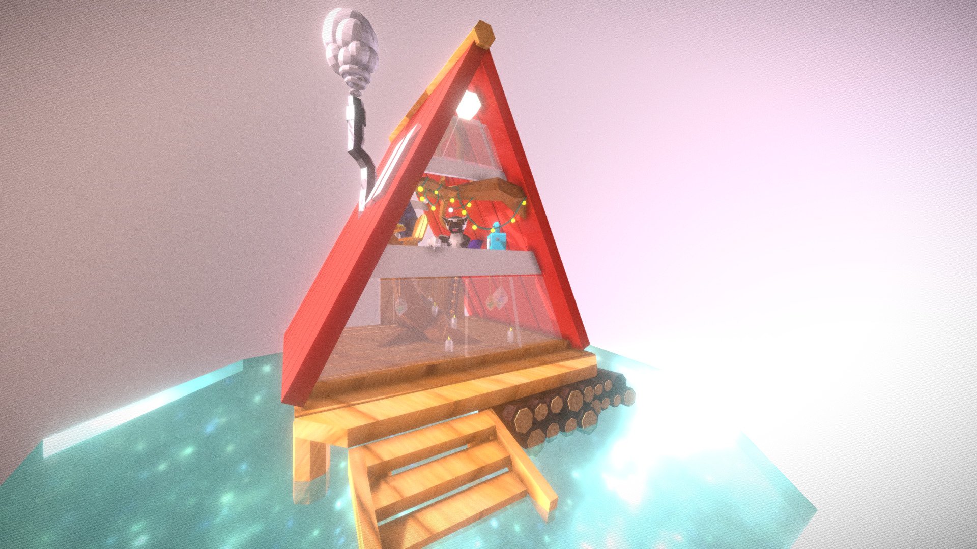 Lenny's Little Cabin #TinyCabinChallenge