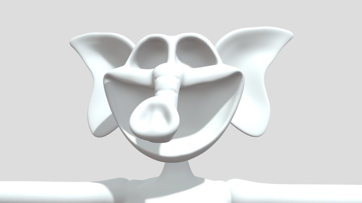 Bubba Bubaphant Base Model 3D Model