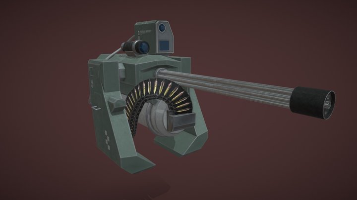 Halo: Reach - M71 Scythe top half 3D Model