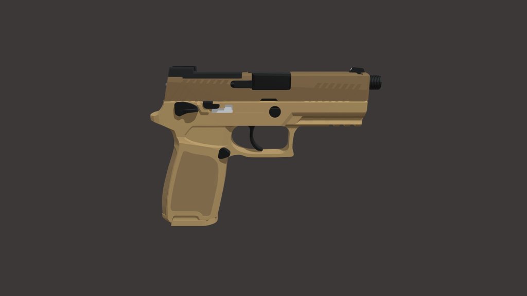 Low-Poly P320 M18