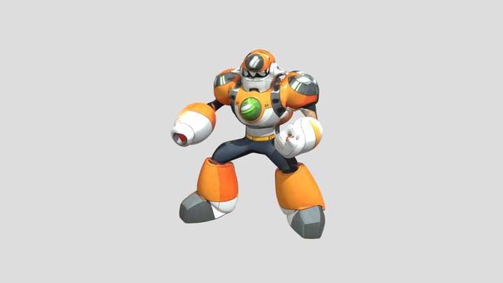 Concrete Man 3D Model