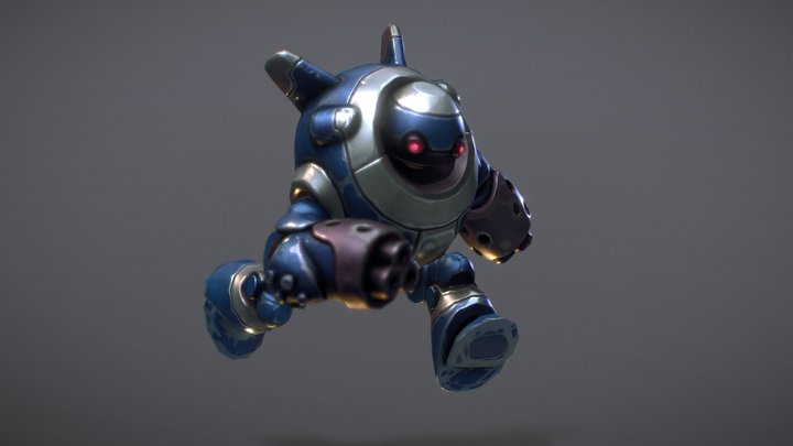 Robot 1 3D Model