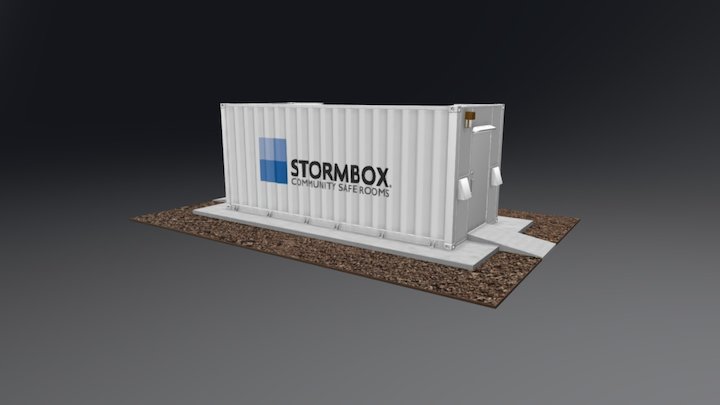Stormbox 20ft rev 4 3D Model