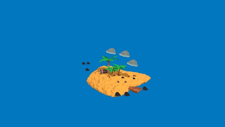 island_diorama 3D Model