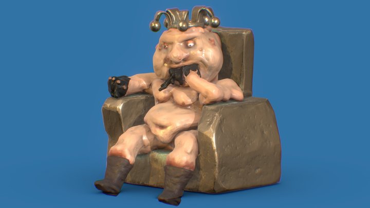 3December - Day 5 - Royalty 3D Model