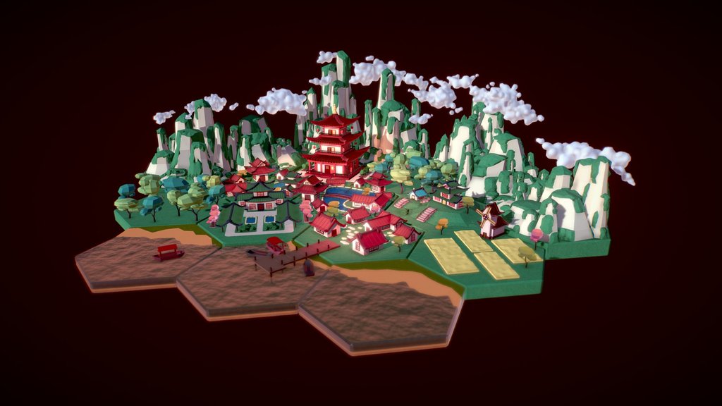 Chinese village