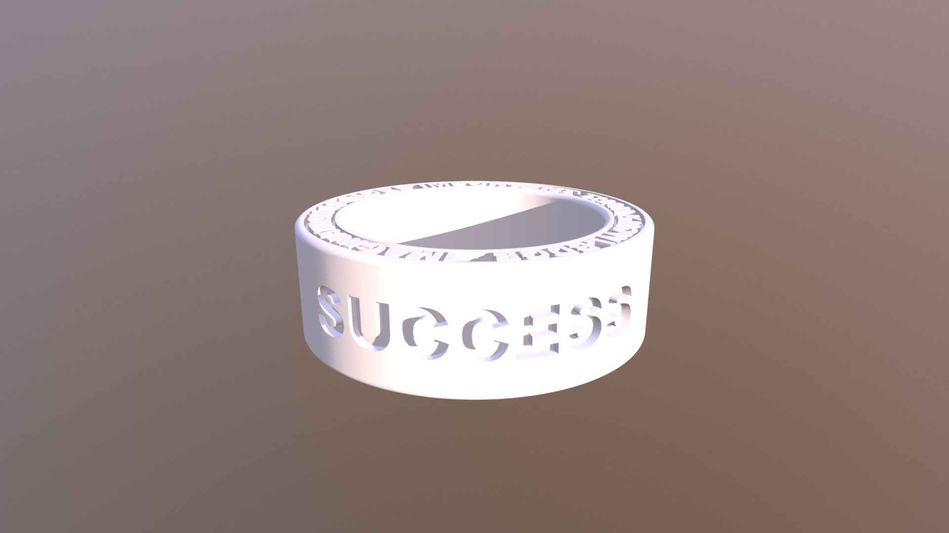 Ring With Text - 3D model by v.ivanischev [57675f2] - Sketchfab