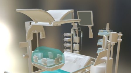 UTI V13-SEM-PAREDES-CHAO 3ds-img 3D Model