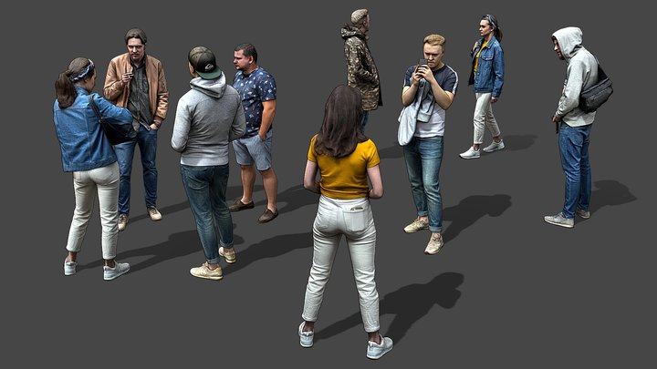 Groups A 3d Model Collection By Jvg Jimmy Vong Sketchfab