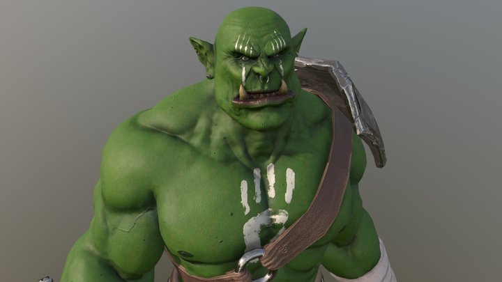 Orc Character 3D Model