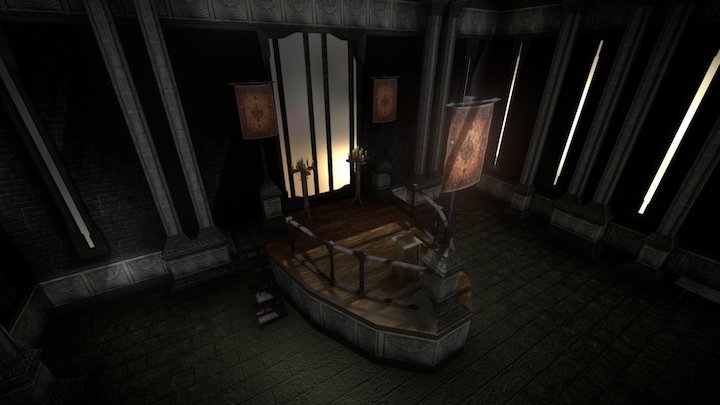 Castle Occult Chamber 3D Model