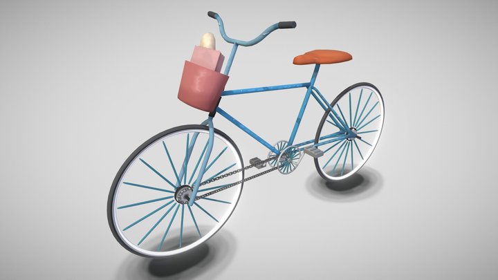 rigged bike 3D Model