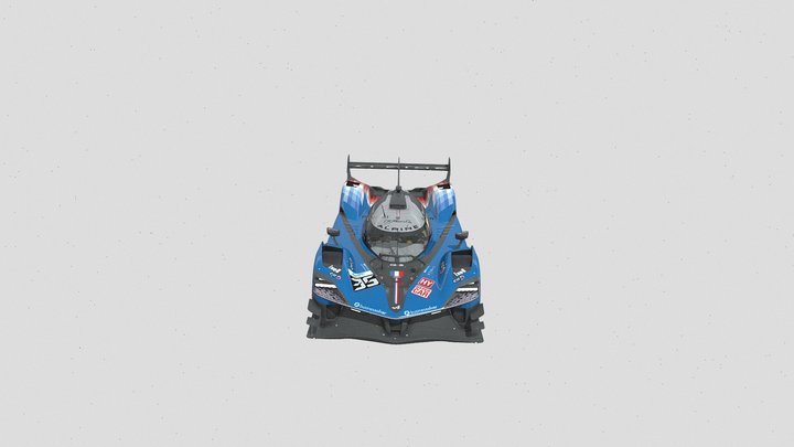Alpine A424 3D Model