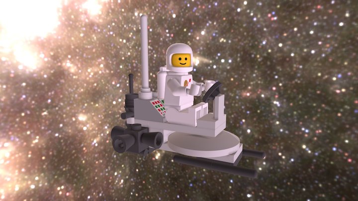 Lego Moon Buggy 3D Model