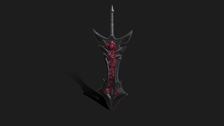 Aatrox's Sword 3D Model