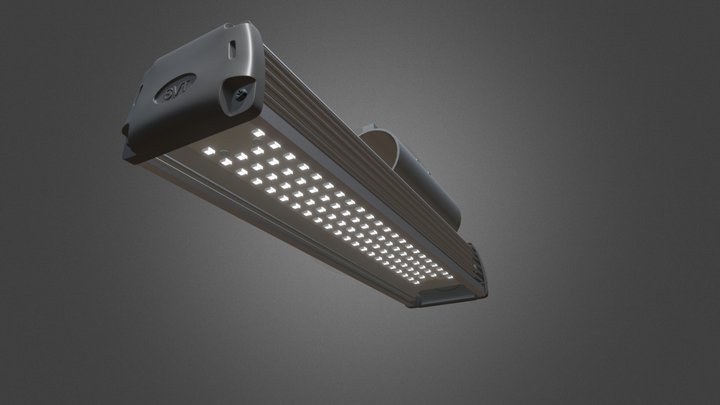 Светильник светодиодный 3D Model