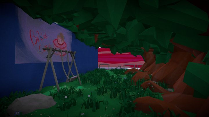 Garden1 3D Model