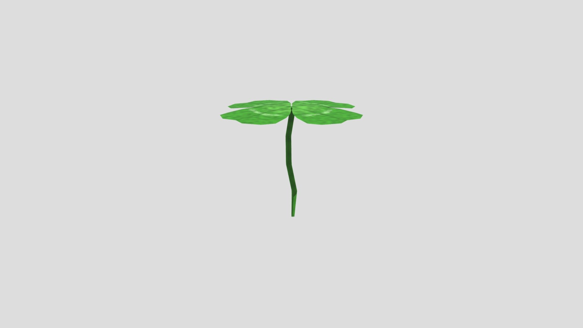 Plant Clover 1 - 3D model by Kimberley Lips (@Waecholo) [576f110 ...