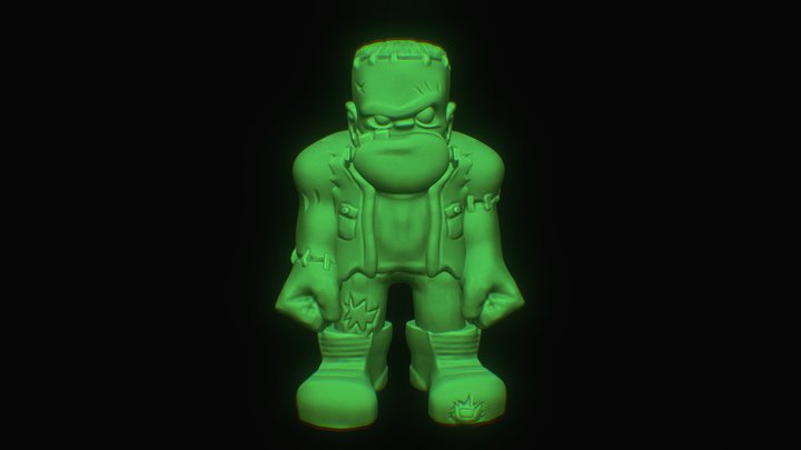 GG - 002 - Franky 3D Model
