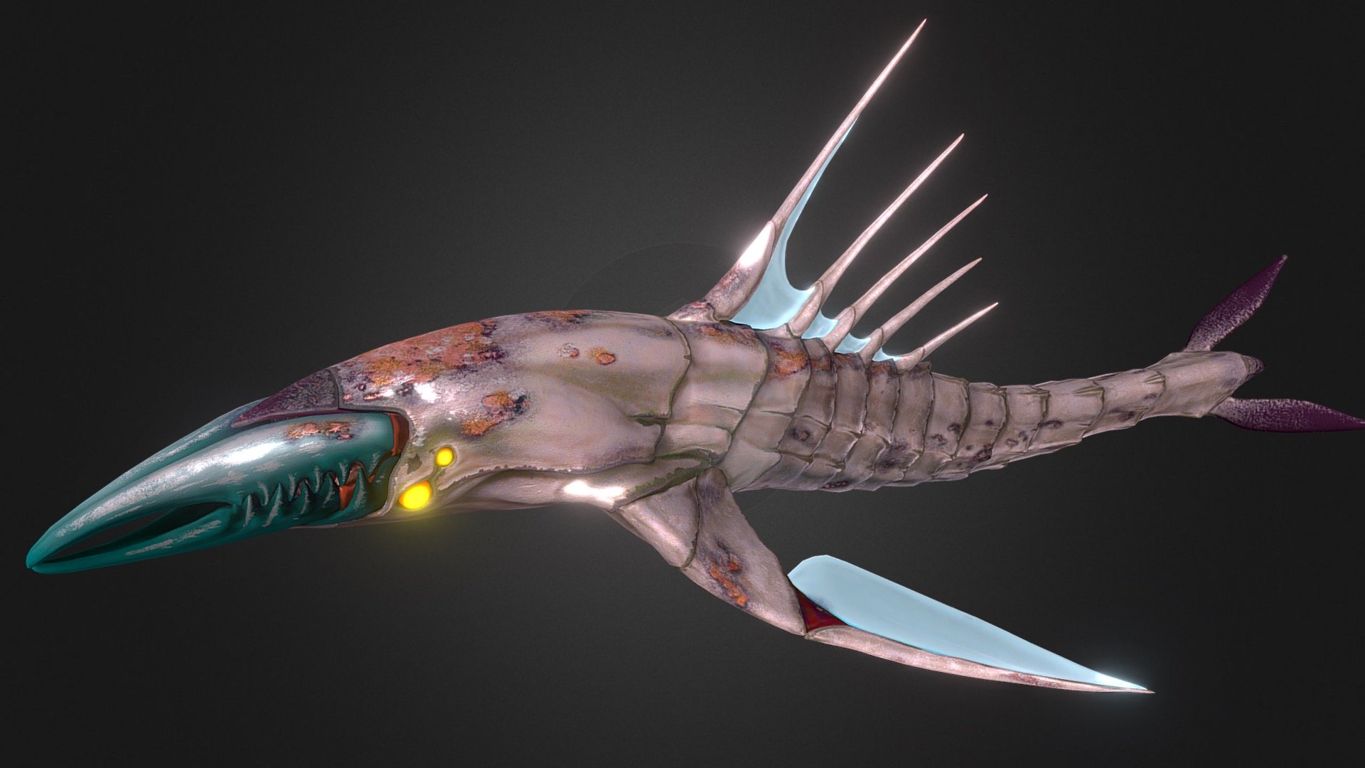 Void Chelicerate - Download Free 3D model by gavinpgamer1 [576fcc8] - Sketchfab