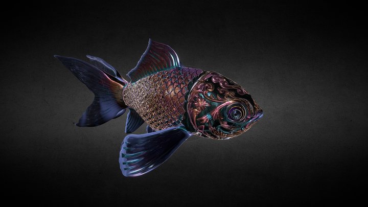 Sketchfab Texturing Challenge: #Fish Challenge 3D Model