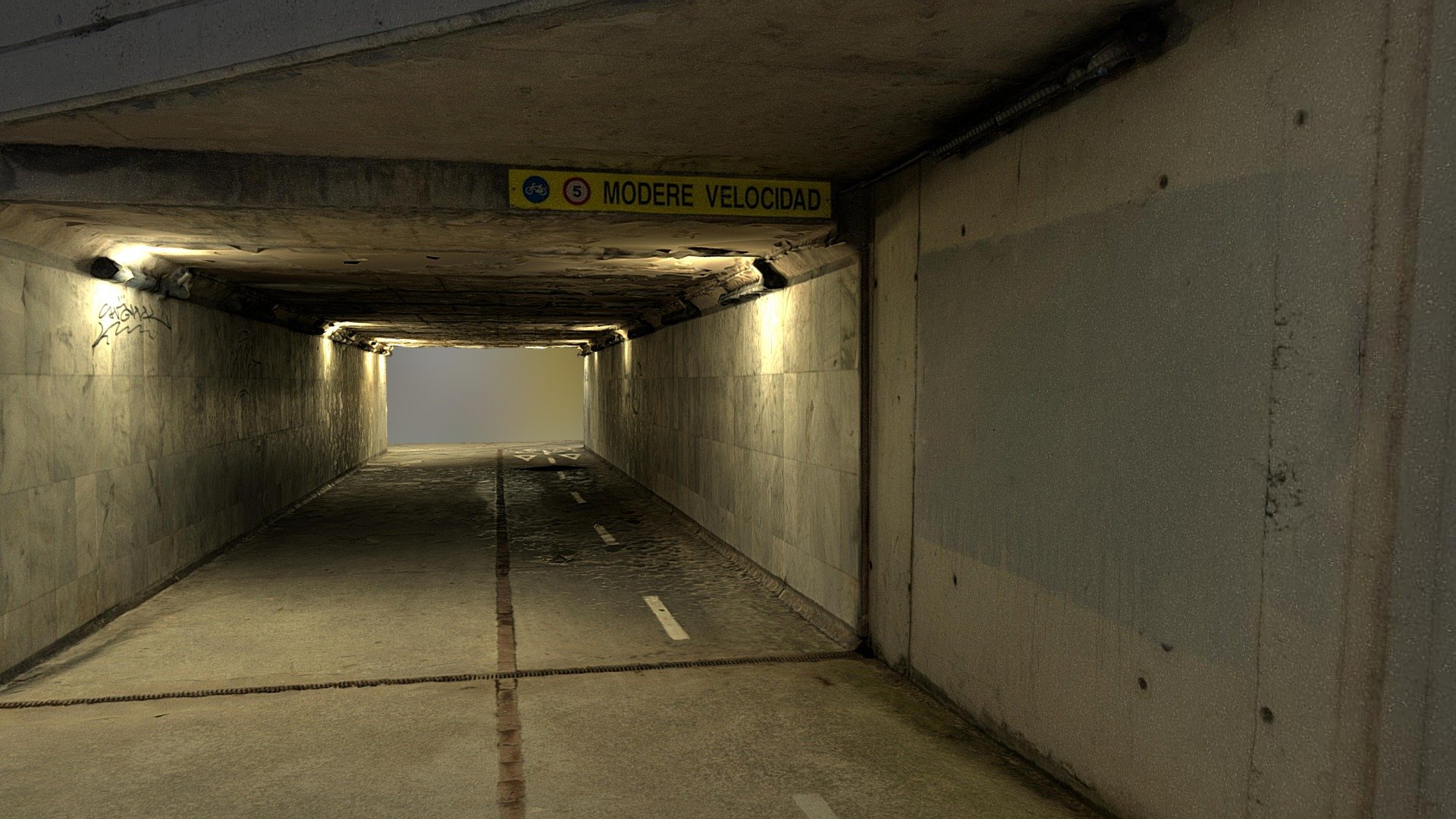 Urban Passage At Night Scan - Buy Royalty Free 3D Model By Miguel ...