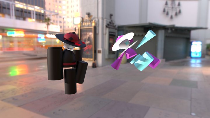 HDE [Egypt Variants] (Normal And MonoGlitch) 3D Model