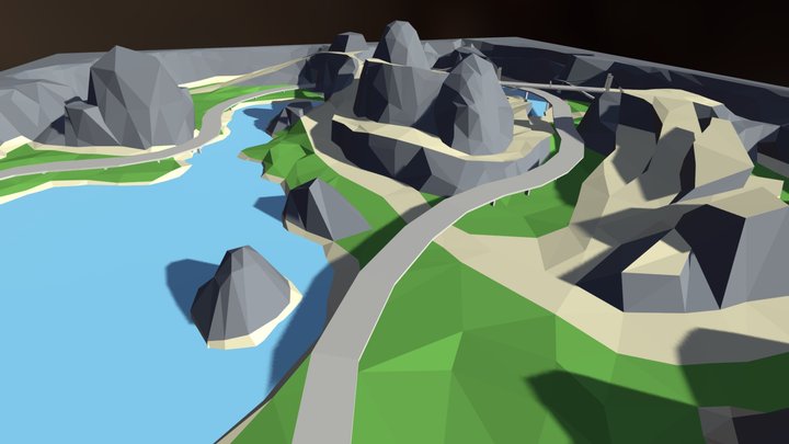 Monstertruck playland 3D Model