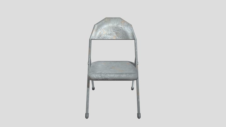 Folding Chair 3D Model
