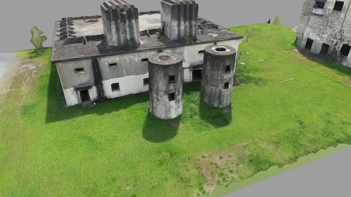 北九州市の毒ガス工場跡「東京第2陸軍造兵廠曽根製造所」 3D Model