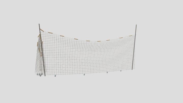 Fishing nets 3D Model