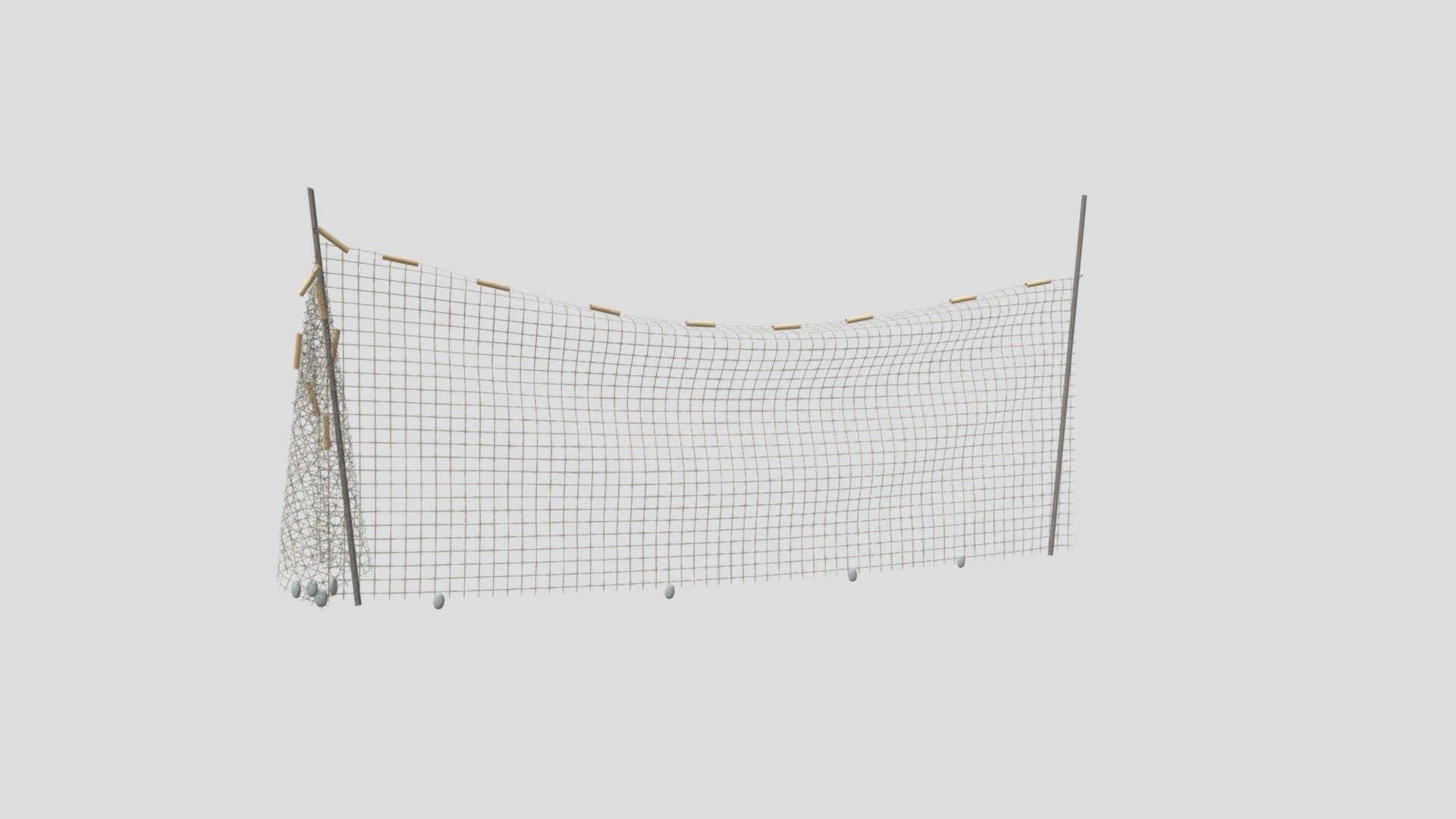 Fishing nets 3D model by OldYakutHunter (sahw19822504) [57722d0