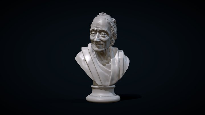 Voltaire 3D Model