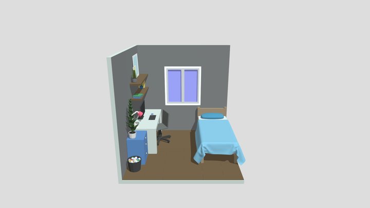 First small room 3D Model