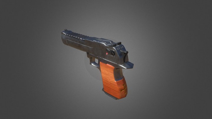 Desert Eagle - 50AE 3D Model