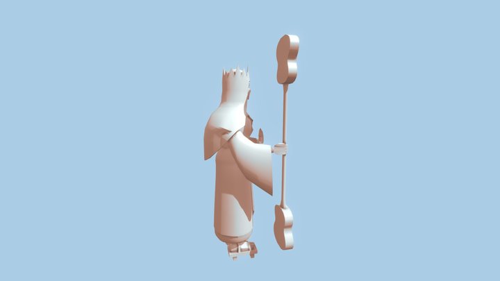 The Monk Queen 3D Model
