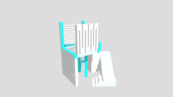 Final incomplete cube 3D Model