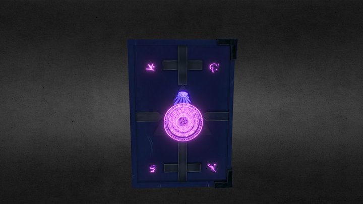 Magic Book 3D Model