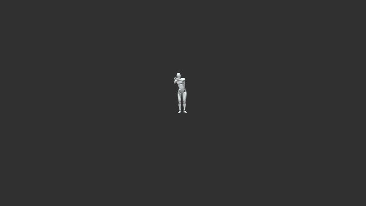 Comes_quickly_with_a_gun_and_torches 3D Model