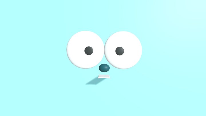 Widget (only Her Face) 3D Model
