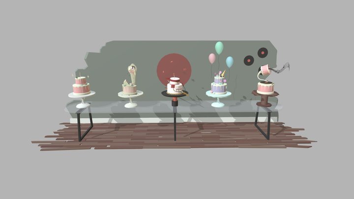 HW4_Cakes5 3D Model