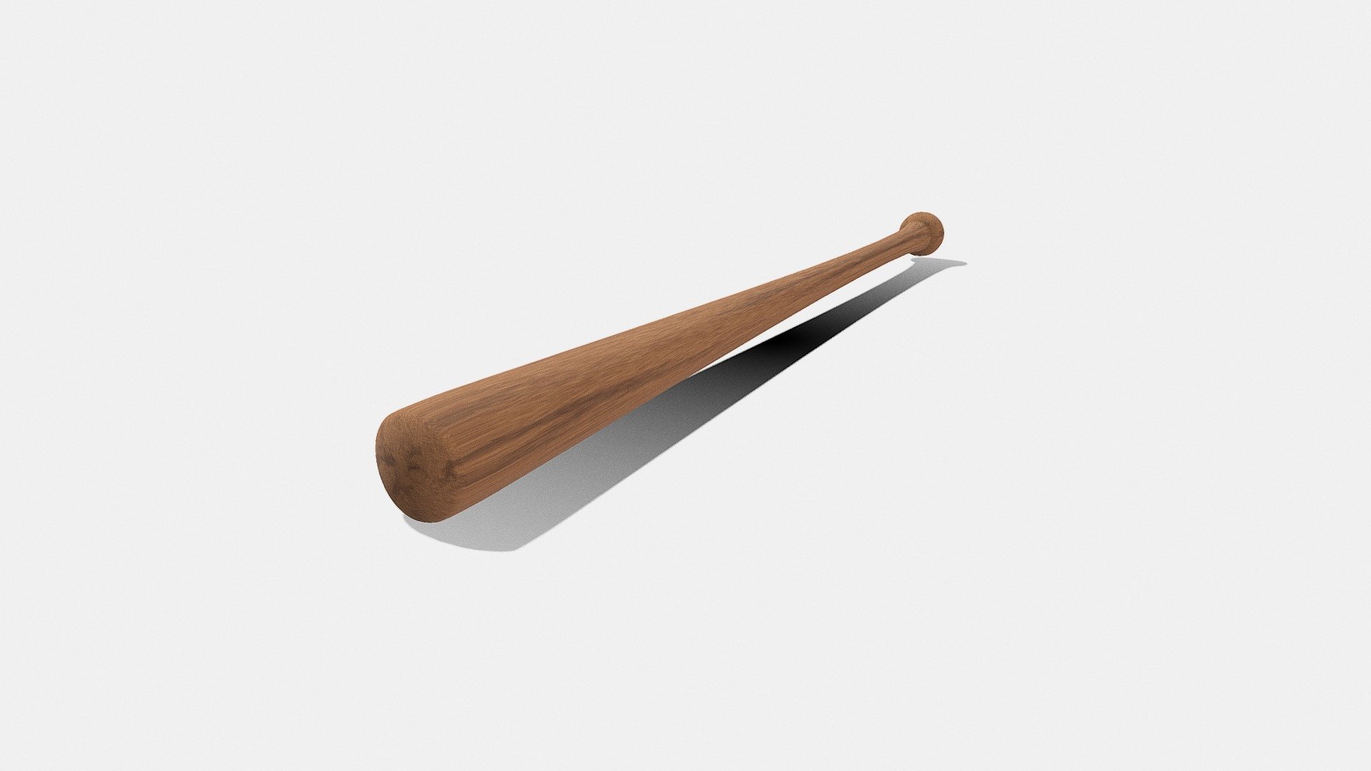 Baseball bat (Wooden) — Sketchfab embed 3D viewer